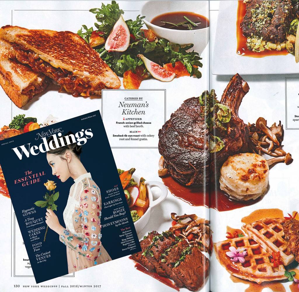 New York Magazine weddings issue neuman's kitchen 